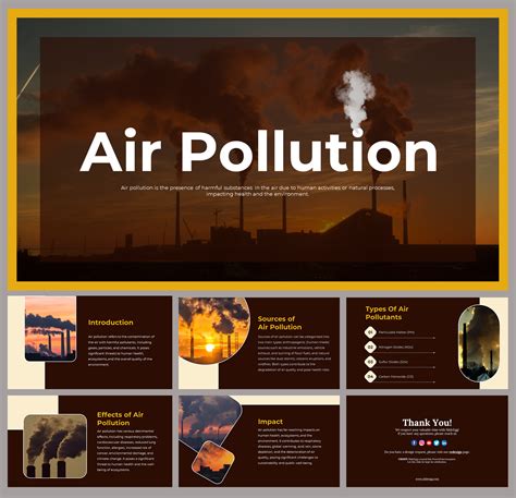 Water Pollution Powerpoint Template Ppt Slides Sketchbubble - Free ...