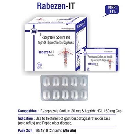 Rabezen IT - Rabeprazole Sodium and Itopride Hydrochloride Capsules ...