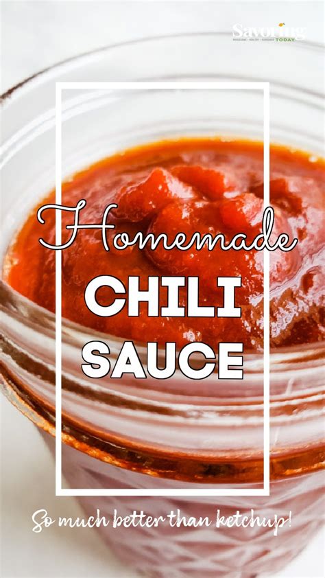 Homemade chili sauce recipe – Artofit