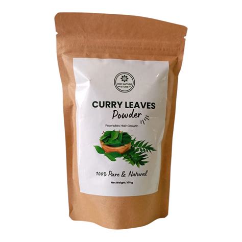 Curry Leaves Powder | Promotes Hair Growth | 100 grams – One Nature Store