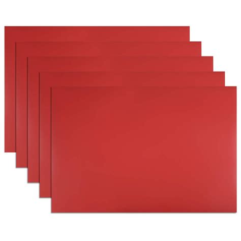 uxcell 5 Pcs Dry Erase Magnetic Strip 11.7" x 8" Magnetical Sheet ...