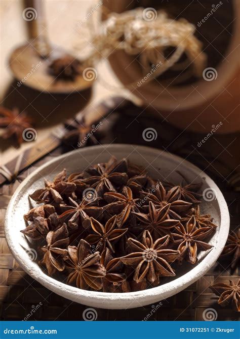 Star anise stock image. Image of anise, aniseed, pods - 31072251
