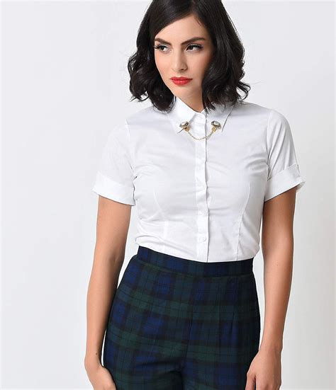Women's Fashion Collared Shirt at Jeannine Giles blog