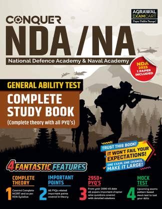 Examcart Conquer NDA/NA General Ability Test (GAT) Complete Study ...