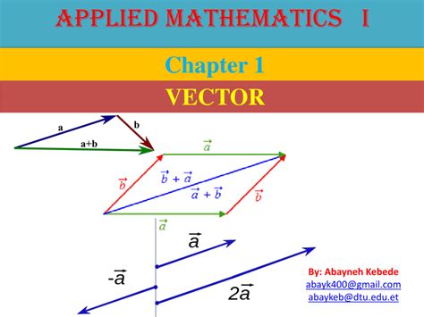 Applied Math 1 Vector 的图像结果