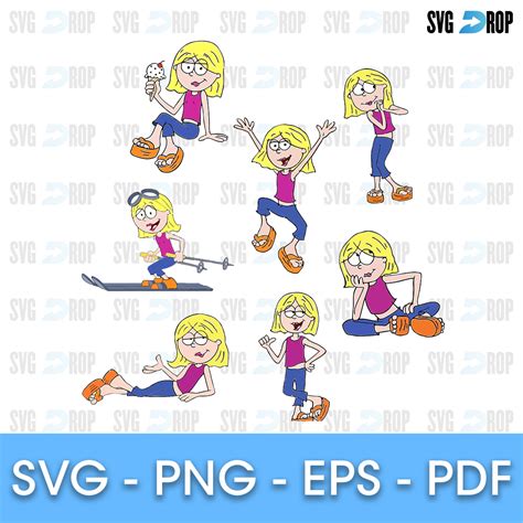 Lizzie Mcguire Bundle SVG | SVG DROP
