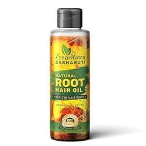 Buy SNANYATRA Dashabuti Roots Hair Oil for Men & Women | 200 ML ...