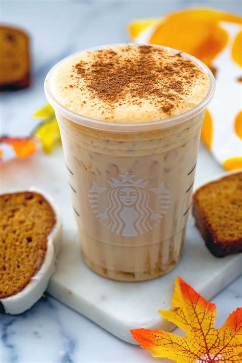 Iced pumpkin cream chai tea latte starbucks copycat – Artofit