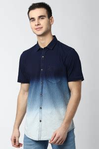 PETER ENGLAND Men Dyed/Ombre, Striped Casual Multicolor Shirt - Buy ...