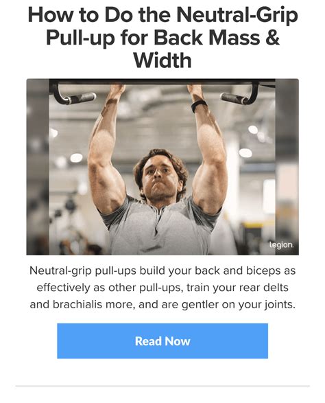 Legion: Why you should try the neutral-grip pull-up | Milled