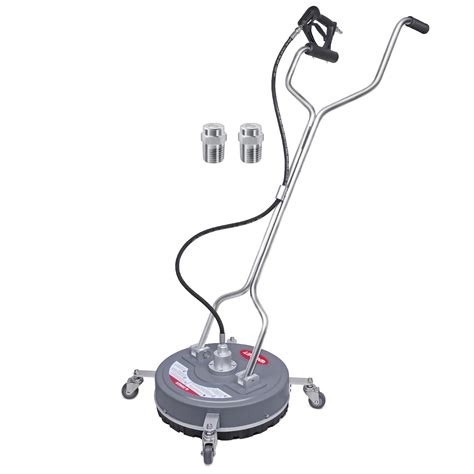 WOJET Pressure Washer Surface Cleaner 18" 22" with Castors 4000PSI ...