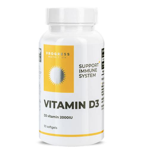 Vitamin D3 2000 IU - buy in the official online store Progress Nutrition