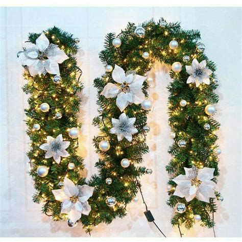 Philips Pre Lit Christmas Garland at Hazel Phillips blog