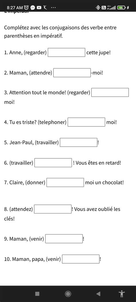 please answer of french - Brainly.in