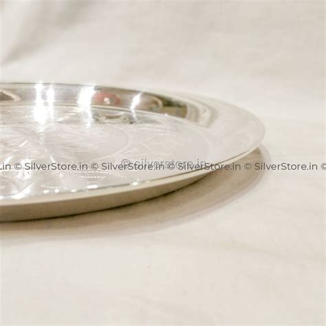 Pure Silver Plate - 990 Bis hallmark - Desinger Pure Silver Plate ...