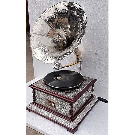 Gramophone Record Player Gramophone Player Original Working Phonograph ...