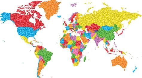 World Map Color Countries 的图像结果