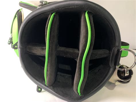Callaway Epic Staff Bag White Green 6-Way Divide Single Strap Golf Bag 8" x 9" | SidelineSwap