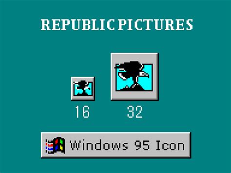 Republic Pictures logo as a classic Windows 95 icon - Final Icon Post ...