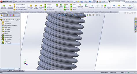 SolidWorks Screw-Thread 的图像结果