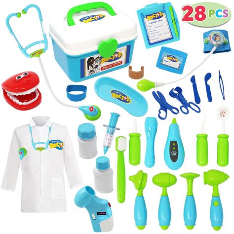 Buy JOYIN Kids Doctor Kit 31 Pretend-n-Play Dentist Medical Kit in ...