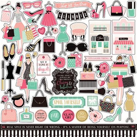 Echo Park Fashionista Stickers | Michaels