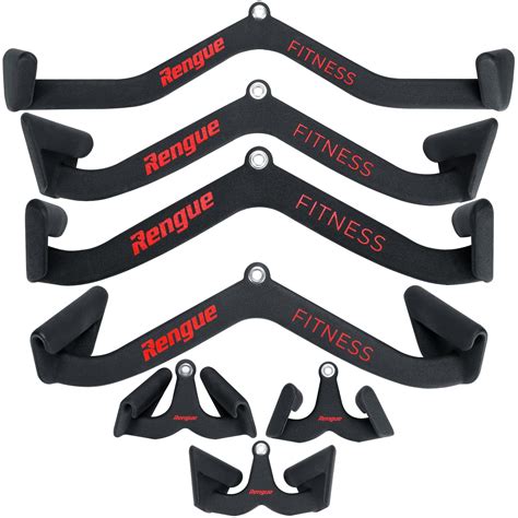 Ymiko Lat Pull Down Bar T-Bar V-Bar Cable Machine Pulley Attachments ...