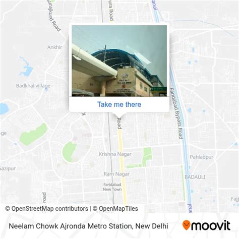 Neelam Chowk Ajronda Metro Station - Routes, Schedules, and Fares