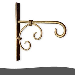 Decorlay Metal Golden Wall Hanging Plant Holder | Wall Hanger Bird ...