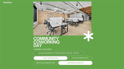 Community Coworking Day in Ann Arbor | Bamboo Events