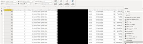 Can't select Column in the Value field of a chart,... - Microsoft ...