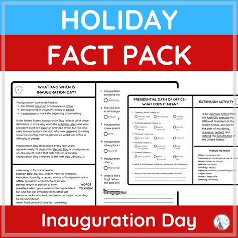 Inauguration Day Handbook - peanut butter fish lessons