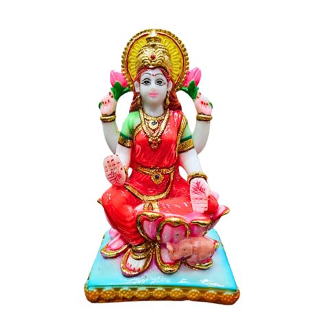 Lakshmi Mata Idol (Size - 7 inches) - Buy Jain Lakshmi Mata Idol (Size ...