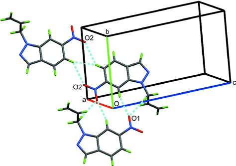 The title molecule and its symmetry equivalent through the inversion ...