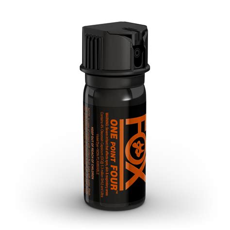 Fox Labs' One Point Four® Hottest Pepper Spray with 1.4 MC plus UV Mar ...