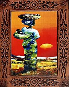 Satnam Art Rectangular Wood Art Painting with Frame (300 mm x 7 mm x ...