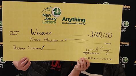 New Jersey couple wins $3M scratch-off prize months after million ...