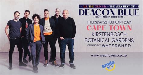 Deacon Blue - Live in Cape Town, Kirstenbosch Botanical Gardens, Cape ...