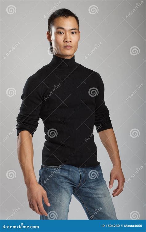 Young asian male model stock photo. Image of male, masculine - 1504230