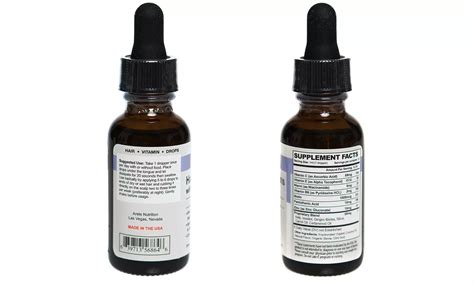 Biotin Hair Supplement Drops | Groupon Goods