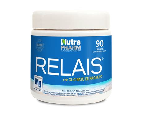 Relais Con Glicinato De Magnesio 90 Cápsulas | Cruz Verde