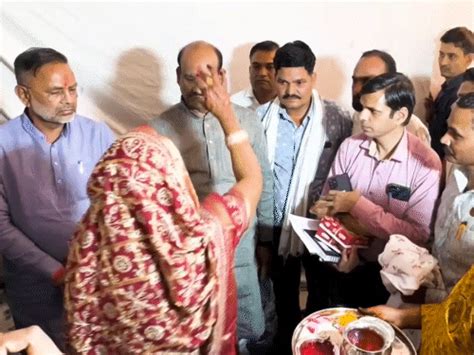 Om Birla performs Mayra ceremony for Martyr’s daughter in Kota Lok ...