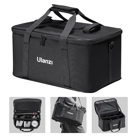 ULANZI Carrying Bag with Movable Foam Padded for Studio Light, Light ...