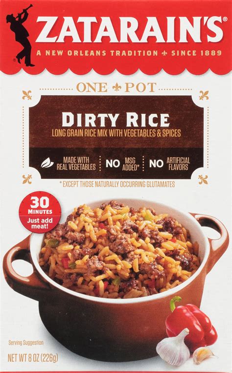 Zatarain's Dirty Rice Dinner Mix, 8 oz | Joe V's Smart Shop | Low ...