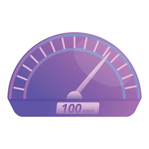 Internet speed test icon, cartoon style 14340330 Vector Art at Vecteezy