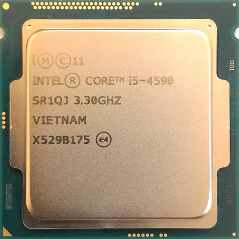 Процессор Intel Core i5-4590 С0 SR1QJ 3.3GHz up 3.7GHz 6M Cache FCLGA ...