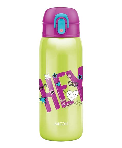 Milton Jolly 475 thermosteel Kids Hot and Cold Water Bottle, 390 ml ...