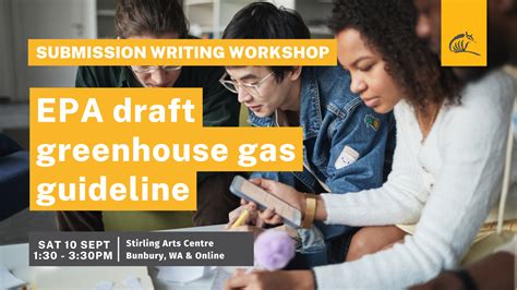 EPA Greenhouse Gas Guideline - Submission Workshop - Conservation ...