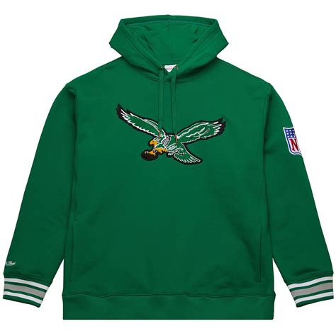Mitchell & Ness Fleece Hoody - STITCH Philadelphia Eagles | Hoodies ...