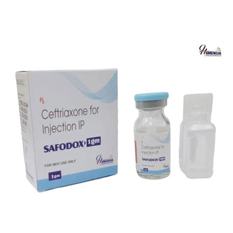 SAFODOX-1GM Injection Humencia Lifesciences